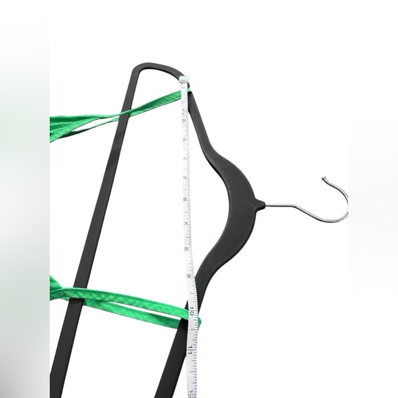 Zara Girls Green Cotton Tiered Dress Spaghetti Straps Size 11–12 - Picture 4 of 8